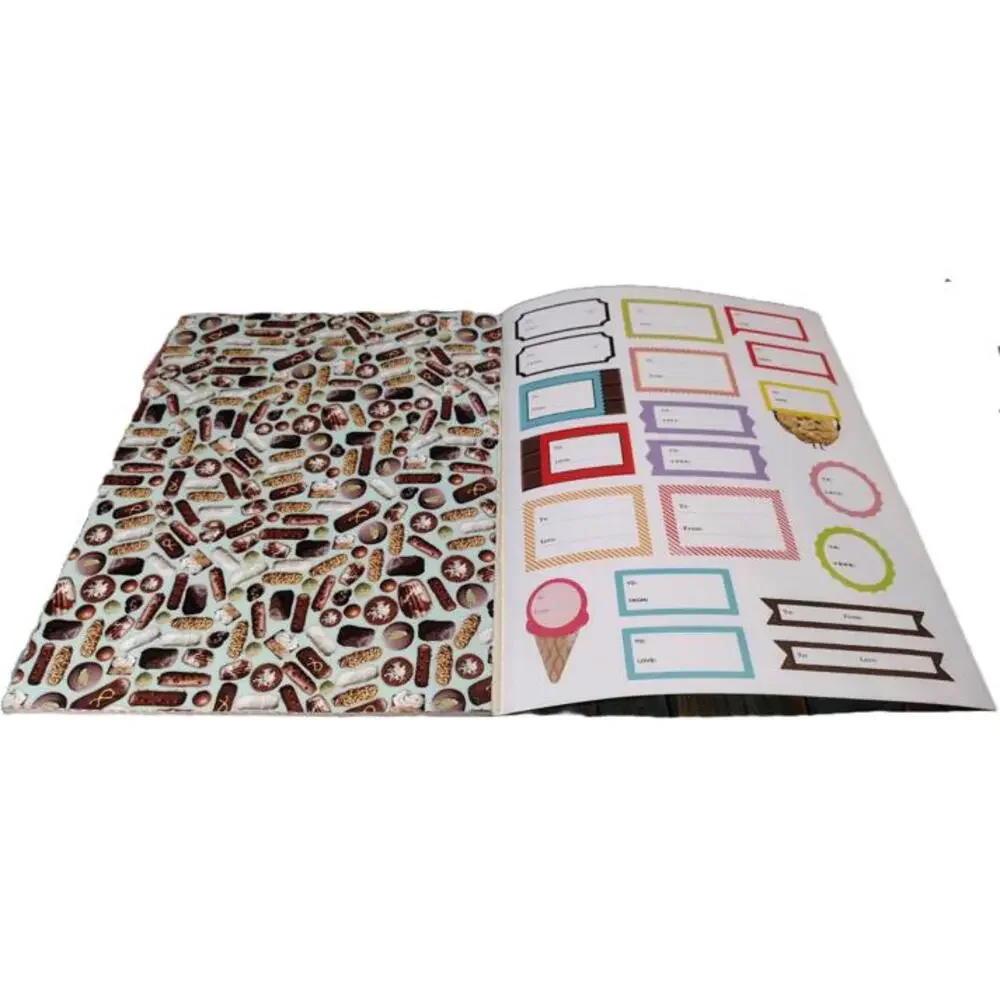 Sweet Treats Wrapping Paper Set with Gift‎ Tags